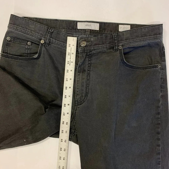 Brax Men's Cooper Fancy Classic 5 Pocket Regular Fit Size 36x32 - Picture 13 of 14